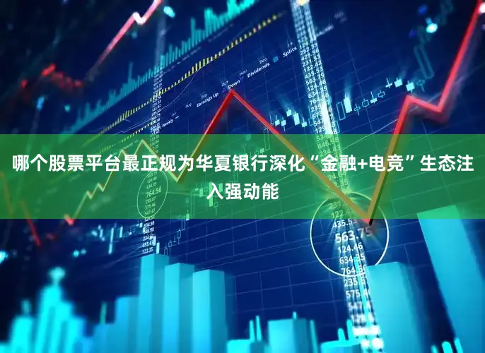 哪个股票平台最正规为华夏银行深化“金融+电竞”生态注入强动能